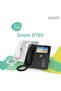 D785N IP Telephone, SIP Desk Phone, 4.3 Inch TFT Colour Display 480 x 272 Pixels, 12 SIP Identities, Sensor Hook Switch, USB, 48 Self-Labeling Keys (12 Physical), Black, 00000000000000000459 - 2