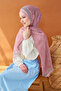Lorena-Riva Shawl Tencel Guipure Pattern Powder Pink