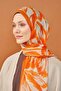 Lorena-Riva Shawl Tencel Bloom Orange - 2
