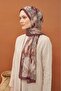 Lorena-Riva Shawl Tencel Wild Flower Burgundy - 4