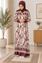 Women's Side-Tie Viscosse Prayer Dress Li̇kapa - 3