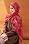 Lorena-Riva Shawl Tencel Ethnic Way Flag Red