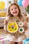 Kral Şakir Bear Plate and 2 Bowl Set Yellow Melamine Children's Food Set Gift Boxed Bpa-Free - 3