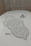 Lily 5 Piece Luxury Runner Living Room Coffee Table Cover Set French Lace Laced Dowry Set - 4