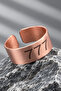 Copper Ring 777 Number Sequence Unisex