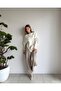 Women's Boat Neck Off-Shoulder Oversize Knitwear Sweater - 3