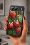 Spark 40 5g Compatible Printed, Matte Black, Soft Silicone, Protective, Shock Absorbing Cover, Case