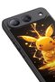 Spark 40 5g Compatible Printed, Matte Black, Soft Silicone, Protective, Shock Absorbing Cover, Case - 4