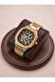 Korza Design Silver Claret Red Dial Steel Men's Wristwatch - 2