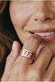 Copper Ring 777 Number Sequence Unisex - 2