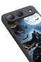 Spark 40 5g Compatible Printed, Matte Black, Soft Silicone, Protective, Shock Absorbing Cover, Case - 4