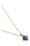 Square Eagle Pendant Necklace Women's Necklace 45X2X0.5 cm - 2