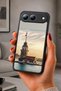 Spark 40 5g Compatible Printed, Matte Black, Soft Silicone, Protective, Shock Absorbing Cover, Case