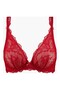 Danse Des Sens Bügel-Triangel Bh, Lace and Satin Detailed Triangle Bra