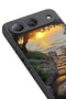 Spark 40 5g Compatible Printed, Matte Black, Soft Silicone, Protective, Shock Absorbing Cover, Case - 4
