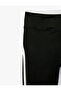 High Waist Piped Slim Fit Sports Leggings - 7