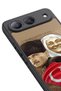 Spark 40 5g Compatible Printed, Matte Black, Soft Silicone, Protective, Shock Absorbing Cover, Case - 4