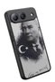 Spark 40 5g Compatible Printed, Matte Black, Soft Silicone, Protective, Shock Absorbing Cover, Case - 3