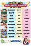English Language Flashcards with Chains – 50 Categories, 1,000 Words, Write-Silence Repeat Area - 3