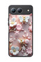 Spark 40 5g Compatible Printed, Matte Black, Soft Silicone, Protective, Shock Absorbing Cover, Case - 5