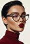 Cat Eye Leopard Blue Light Protective Glasses - Uv400 - 2