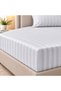 Cotton Ease King Fitted Sheet 180×200+33cm – Grey