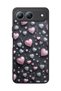 Spark 40 5g Compatible Printed, Matte Black, Soft Silicone, Protective, Shock Absorbing Cover, Case - 5
