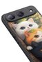 Spark 40 5g Compatible Printed, Matte Black, Soft Silicone, Protective, Shock Absorbing Cover, Case - 4