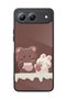Spark 40 5g Compatible Printed, Matte Black, Soft Silicone, Protective, Shock Absorbing Cover, Case - 5
