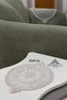 Lily One Piece Luxury Runner Supla Living Room Coffee Table Tablecloth French Lace Laced Dowry Box - 3