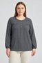 Winter Hair Knitwear Buttoned Soft Blouse