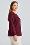 Winter Hair Knitwear Buttoned Soft Blouse - 2