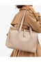 Women's Soft Large Size Multi-Compartment Lined Adjustable Long Strap Hand and Shoulder Bag