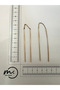 Stainless Steel Bar Model Elegant Earrings Steel Earrings - 2
