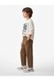 Cotton Baggy Denim Trousers with Pockets