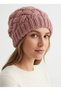 Hair Braid Patterned Soft Textured Women's Knitwear Beanie - Winter Thick Knit Beanie