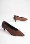 Women's Thin 4 cm Low Heel Pointed Toe Casual Stiletto Shoes