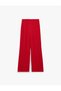 Camisole Fabric Straight Wide Leg Pants - 2
