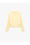 Ribbed Crew Neck Long Sleeve Basic Knitwear Sweater