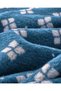 Morin Cotton Acrylic Single Blanket 150X200 cm Navy Blue - 3