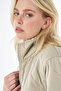 High Collar Anorak Coat Green - 6