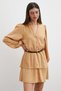 Balon Kol Hakim Collar Layered Dress - 5
