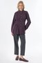 Pleated Viscose Lyocell Tunic Plum - 2