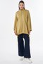 Non Denim Jacket with Epaulet Detail Green - 2