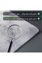 لوحة ماوس كبيرة احترافية من لينوكس 90×40 سم - أسود كروم - عالية الجودة - 4