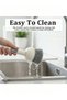 فرشاة غسيل أطباق متعددة الوظائف برأس دوار 360 درجة وموزع للمنظفات، فرشاة تنظيف للمطبخ - 6