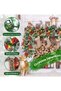 Christmas Garlands 270CM, Artificial Christmas Tree Xmax tree 8.85ft Christmas Wreath Outdoor Xmas Garland Pine Garland with Red Berries Snow Pine Cones - Green Non-Lit Holiday Decor - 5