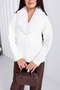 Fur Collar Buttoned Cardigan - 2