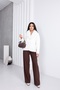 Fur Collar Buttoned Cardigan - 6