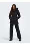 Black Women's Quilted Coat 15373765C-N10 - 2